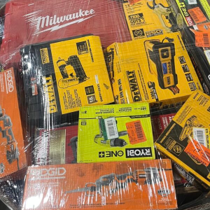 Dewalt and Milwaukee Tool Pallets